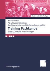 Abbildung von: Training Fachkunde - Springer Gabler