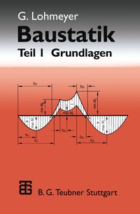 Enlarge image Cover: Baustatik - Vieweg+Teubner Verlag