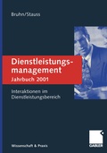 Cover: Dienstleistungsmanagement Jahrbuch 2001 - Springer Gabler