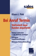 Cover: Bei Anruf Termin - Springer Gabler
