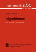 Cover: Algorithmen - Vieweg+Teubner Verlag