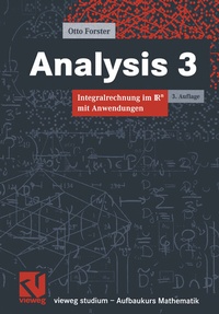 Enlarge image Cover: Analysis 3 - Vieweg+Teubner Verlag