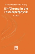 Cover: Einf&uuml;hrung in die Festk&ouml;rperphysik - Vieweg+Teubner Verlag