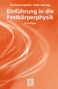 Cover: Einf&uuml;hrung in die Festk&ouml;rperphysik - Vieweg+Teubner Verlag