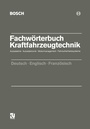 Cover: Fachwörterbuch Kraftfahrzeugtechnik - Vieweg+Teubner Verlag