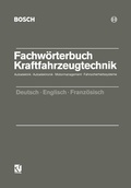 Cover: Fachw&ouml;rterbuch Kraftfahrzeugtechnik - Vieweg+Teubner Verlag