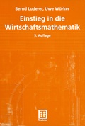 Cover: Einstieg in die Wirtschaftsmathematik - Vieweg+Teubner Verlag
