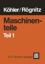 Cover: Maschinenteile - Vieweg+Teubner Verlag