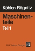 Cover: Maschinenteile - Vieweg+Teubner Verlag