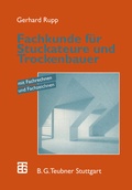 Cover: Fachkunde f&uuml;r Stuckateure und Trockenbauer - Vieweg+Teubner Verlag
