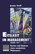 Cover: Eitelkeit im Management - Springer Gabler