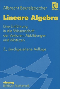 Abbildung von: Lineare Algebra - Vieweg+Teubner Verlag