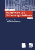 Cover: Management von Netzwerkorganisationen - Springer Gabler