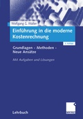 Cover: Einf&uuml;hrung in die moderne Kostenrechnung - Springer Gabler