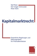 Cover: Kapitalmarktrecht - Springer Gabler