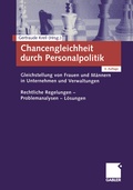 Cover: Chancengleichheit durch Personalpolitik - Springer Gabler