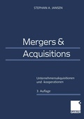 Cover: Mergers & Acquisitions - Springer Gabler