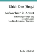 Cover: Aufwachsen in Armut - VS Verlag f&uuml;r Sozialwissenschaften