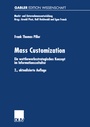 Cover: Mass Customization - Deutscher Universitätsverlag