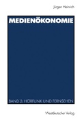 Cover: Medien&ouml;konomie - VS Verlag f&uuml;r Sozialwissenschaften