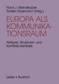 Cover: Europa als Kommunikationsraum - VS Verlag f&uuml;r Sozialwissenschaften