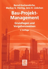 Abbildung von: Bau-Projekt-Management - Vieweg+Teubner Verlag