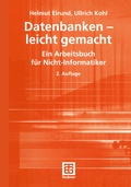 Cover: Datenbanken - leicht gemacht - Vieweg+Teubner Verlag