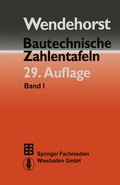 Cover: Bautechnische Zahlentafeln - Vieweg+Teubner Verlag