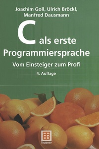 Abbildung von: C als erste Programmiersprache - Vieweg+Teubner Verlag