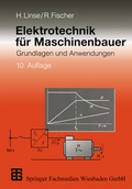 Cover: Elektrotechnik f&uuml;r Maschinenbauer - Vieweg+Teubner Verlag