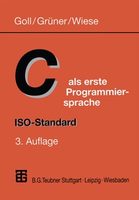 Abbildung von: C als erste Programmiersprache - Vieweg+Teubner Verlag