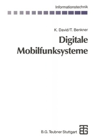 Enlarge image Cover: Digitale Mobilfunksysteme - Vieweg+Teubner Verlag