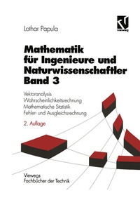 Bild vergrößern Bild: Mathematik für Ingenieure und Naturwissenschaftler 3 - Vieweg+Teubner Verlag