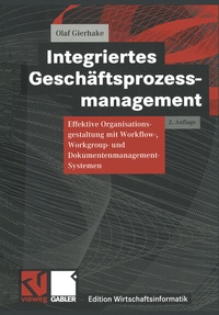 Abbildung von: Integriertes Geschäftsprozessmanagement - Vieweg+Teubner Verlag