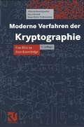 Cover: Moderne Verfahren der Kryptographie - Vieweg+Teubner Verlag