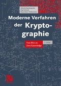Cover: Moderne Verfahren der Kryptographie - Vieweg+Teubner Verlag