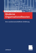 Cover: Moderne Organisationstheorien - Springer Gabler