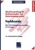 Cover: Fachkunde - Springer Gabler