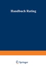 Bild: Handbuch Rating - Springer Gabler