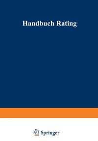 Bild vergrößern Bild: Handbuch Rating - Springer Gabler