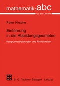 Cover: Einf&uuml;hrung in die Abbildungsgeometrie - Vieweg+Teubner Verlag