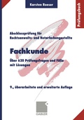 Cover: Fachkunde - Springer Gabler