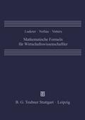 Cover: Mathematische Formeln f&uuml;r Wirtschaftswissenschaftler - Vieweg+Teubner Verlag