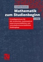 Cover: Mathematik zum Studienbeginn - Vieweg+Teubner Verlag