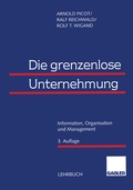 Cover: Die grenzenlose Unternehmung - Springer Gabler
