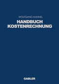 Cover: Handbuch Kostenrechnung - Springer Gabler
