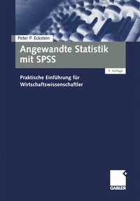Abbildung von: Angewandte Statistik mit SPSS - Springer Gabler