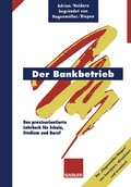 Cover: Der Bankbetrieb - Springer Gabler