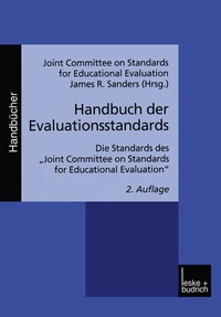 Enlarge image Cover: Handbuch der Evaluationsstandards - VS Verlag für Sozialwissenschaften