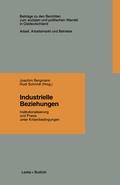 Cover: Industrielle Beziehungen - VS Verlag f&uuml;r Sozialwissenschaften